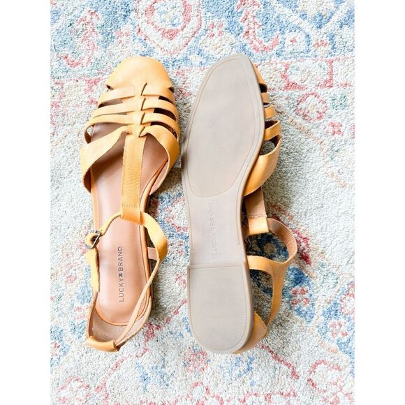 Lucky Brand Leather Sandals - Picture 5 of 7